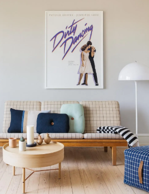Poster "Dirty Dancing" affiche, film iconique 80s