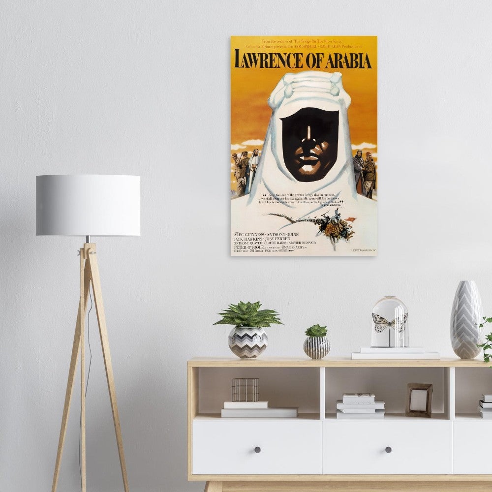 Poster américain  1962, film culte américain Lawrence d'Arabie - Trendsandprints