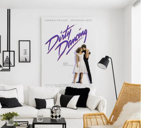 Poster "Dirty Dancing" affiche, film iconique 80s