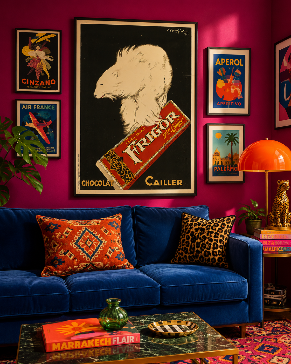 Affiche Frigor Chocolat Cailler — Cappiello, Poster Vintage
