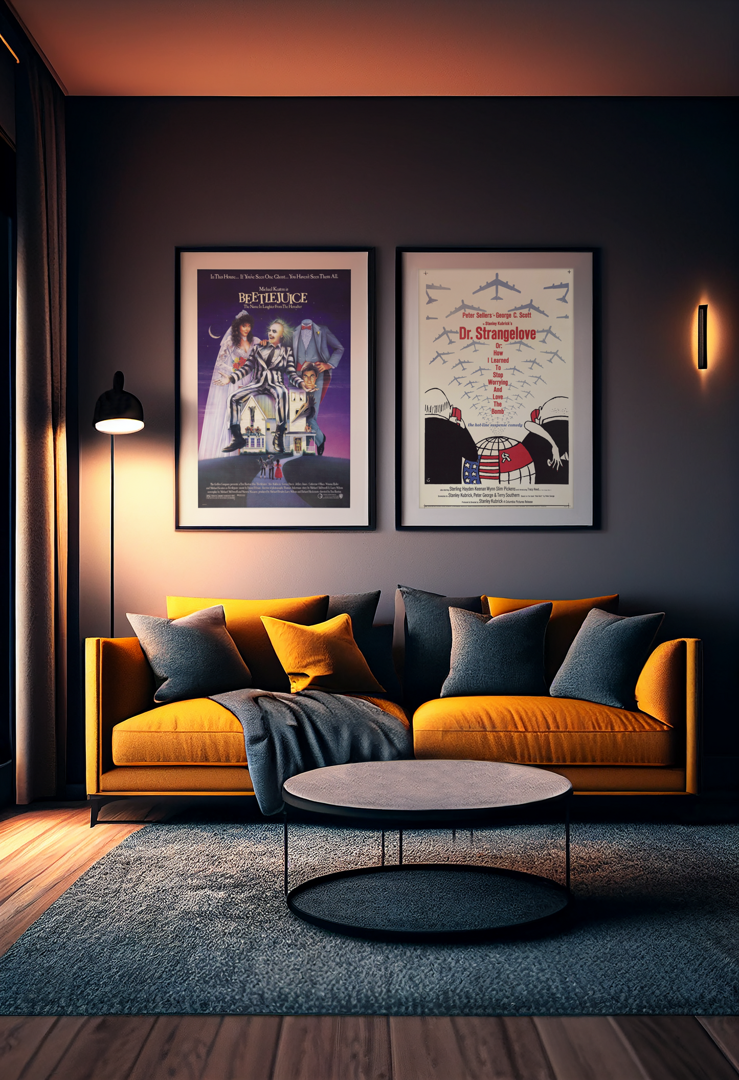 Poster premium film Beetlejuice 1988