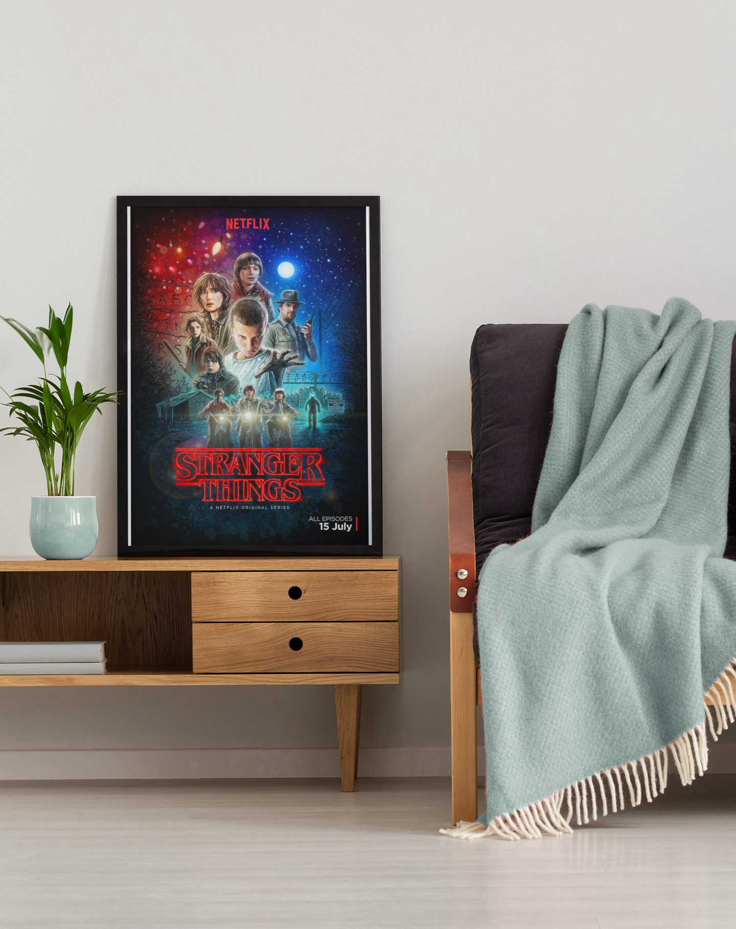 affiche Stranger things saison 1 poster