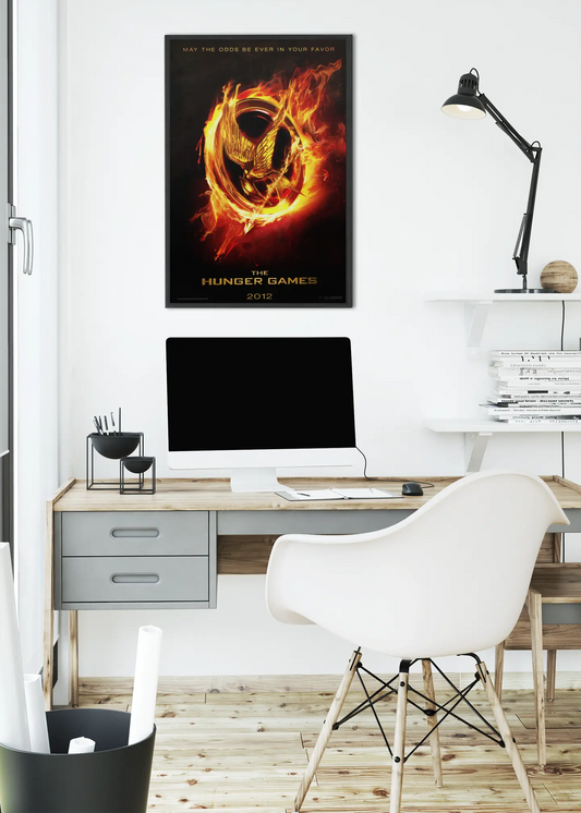 Poster the hunger games, poster film 2012, jenifer Lawrence, mockingjay Trendsandprints