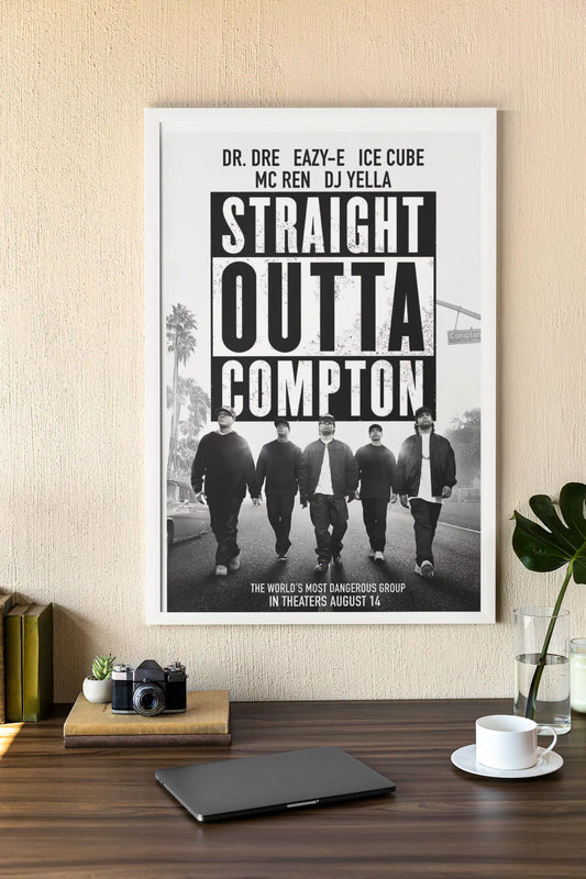 Poster Straight outta Compton, poster rap N.W.A Trendsandprints