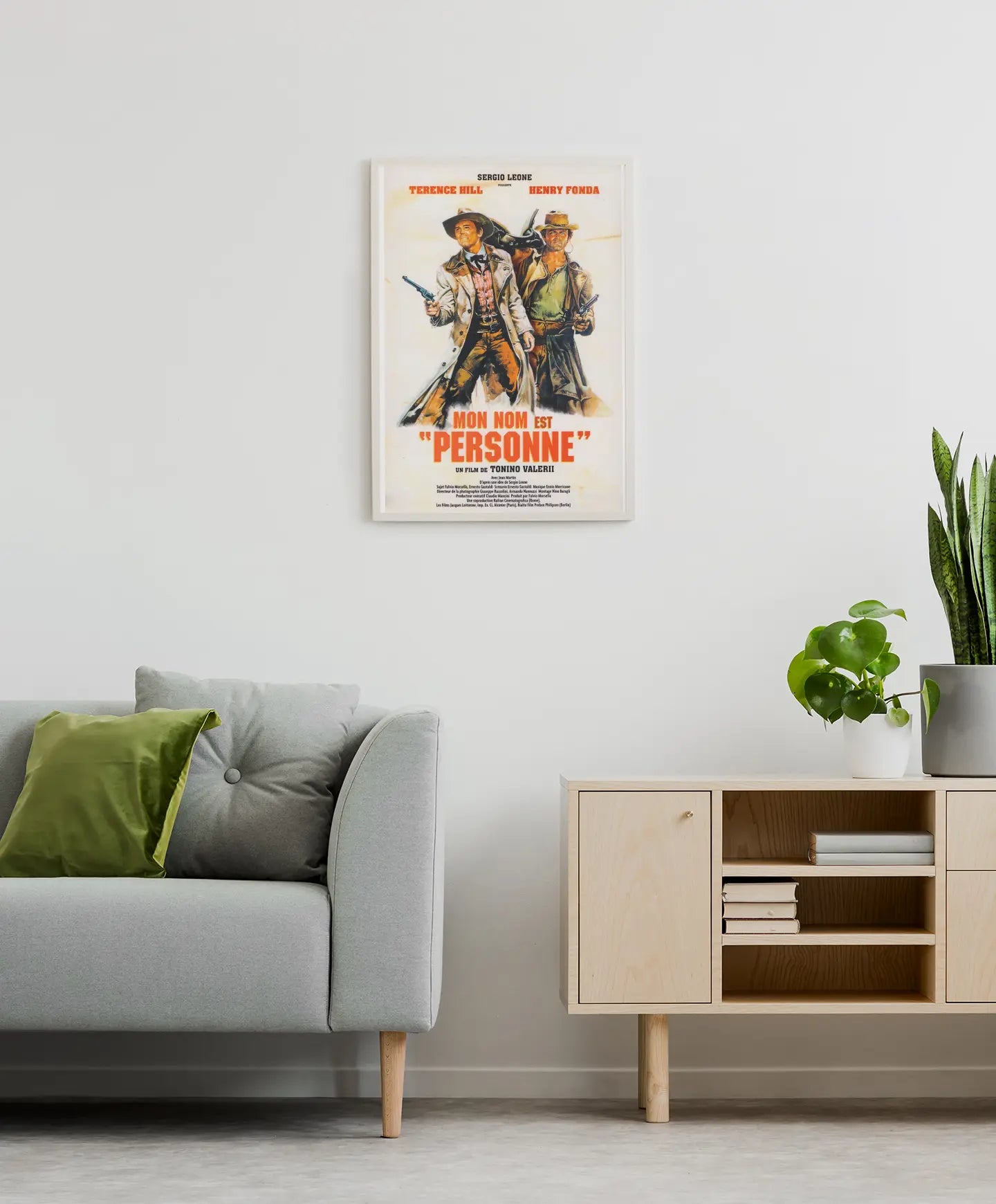 Poster mon nom est personne français, film western spaghetti terrence hill henry fonda Trendsandprints