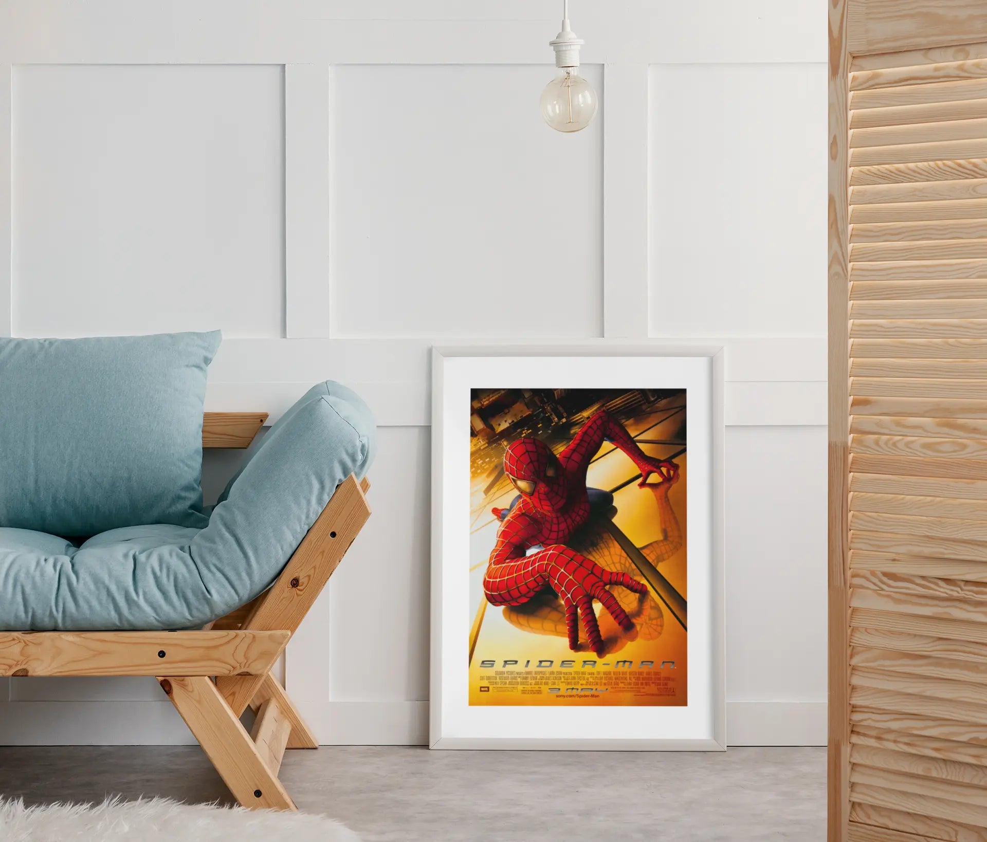 Poster Spider-man 2002, Spiderman avec Tobey Maguire Trendsandprints