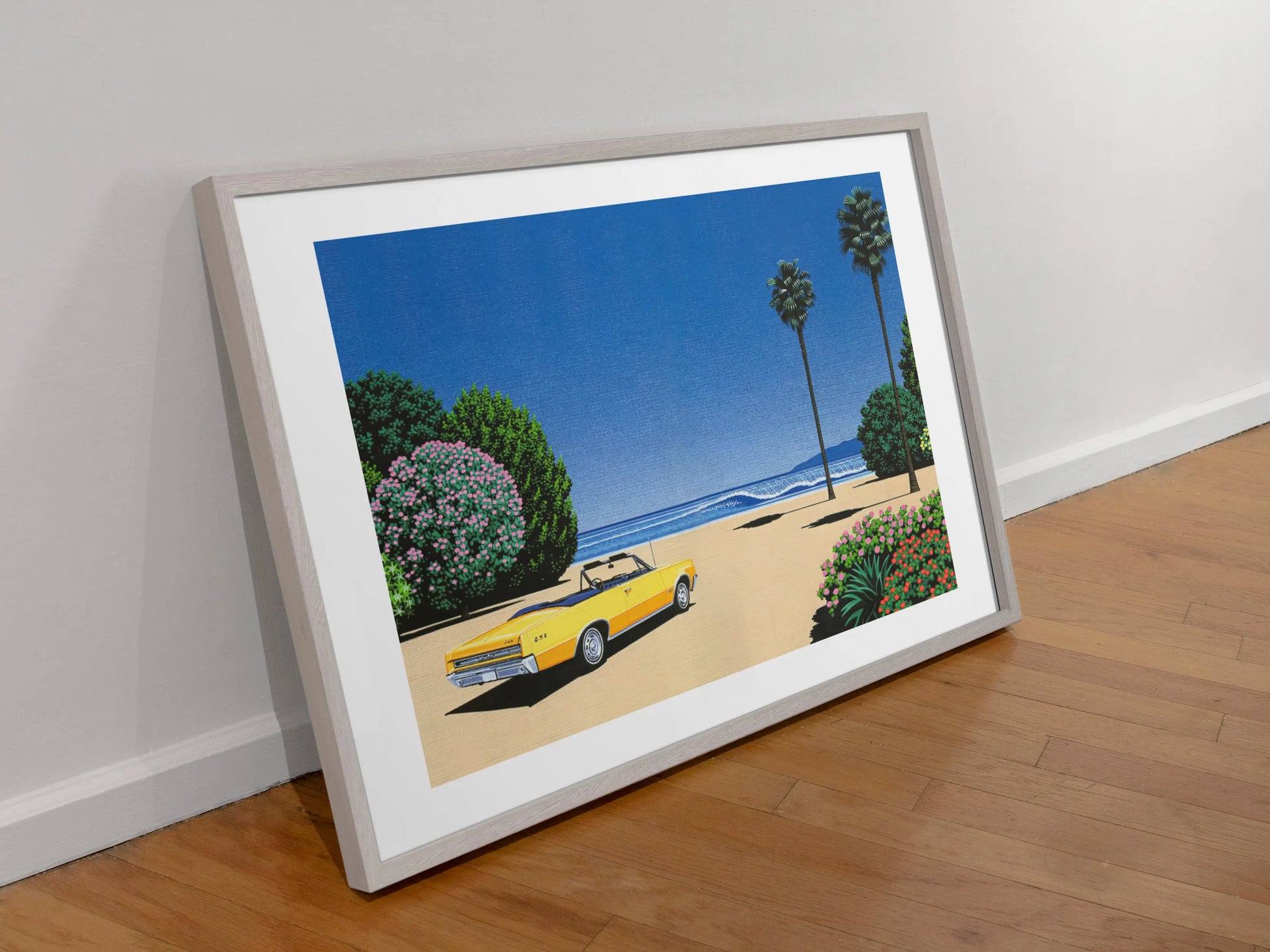 Poster Hiroshi Nagai, poster Californie, poster city pop Trendsandprints
